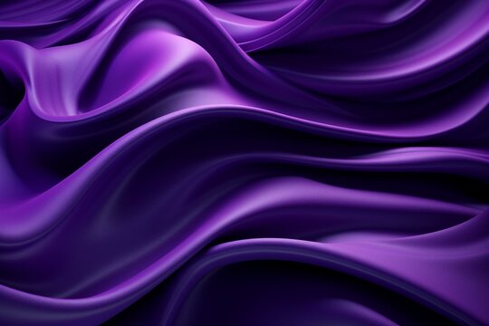 Purple Abstract Design In 8k Resolution. Generative AI