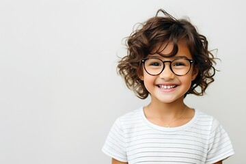 Obraz premium smiling asian smart girl