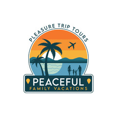 Design a logo for a family Vacations