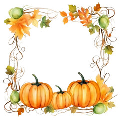 pumpkin frame
