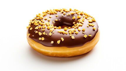 ナッツクランチのチョコドーナツ