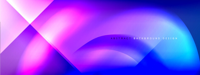 Color gradient shadows and light effects background. Lens flares and circles design. Trendy simple fluid color gradient abstract background with dynamic straight shadow line effect