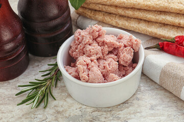 Natural gurmet liver pate spread