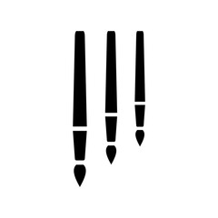 Pen Brush Icon Vector Symbol Design Illustration EPS 10