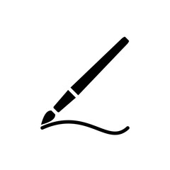 Pen Brush Icon Vector Symbol Design Illustration EPS 10