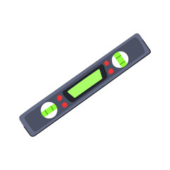 industry level tool cartoon. measure spirit, builder industrial, measurement house industry level tool sign. isolated symbol vector illustration