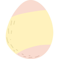 Cute cartoon egg icon illustration 2