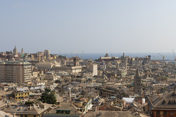 City view of Genova, Italy