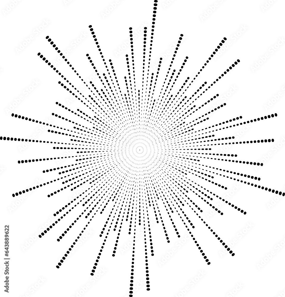 Poster circle sound wave. audio music equalizer. round circular icon. spectrum radial pattern and frequency