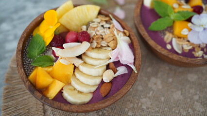 Acai Bowl healthy food