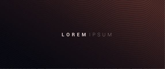 abstract gradient curvy geometric line pattern, halftone line pattern vector design concept for cover, template, brochure, banner