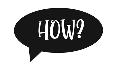 How question speech bubble. FAQ icon. Information, idea, consulting sign isolated on white background. Problem and solution, ask and answer concept. Vector graphic illustration