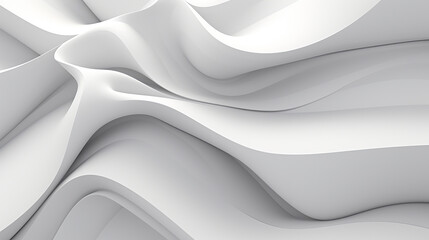 abstract white background 3d rendering