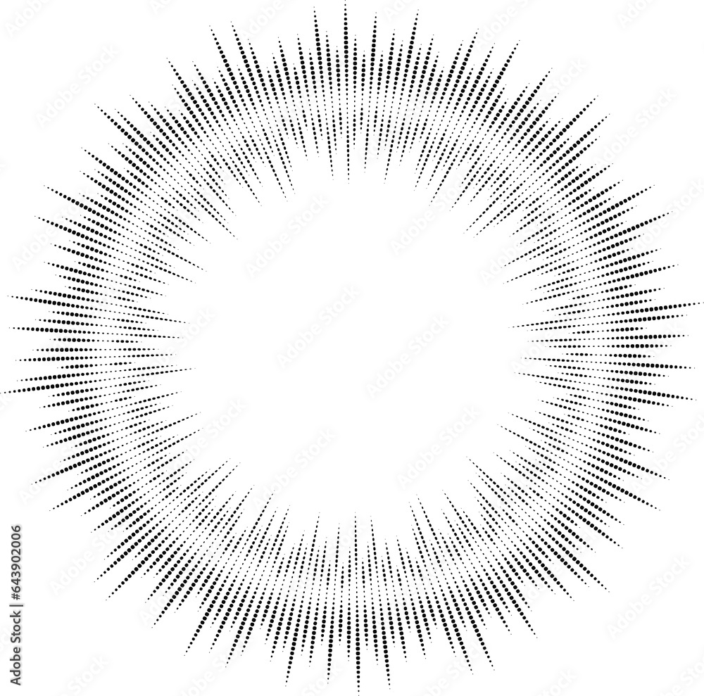 Poster circle sound wave. audio music equalizer. spectrum radial pattern and frequency frame.