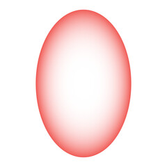 Inner glow ellipse shape