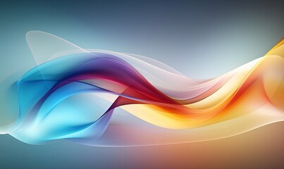 Abstract Light Background, Generative AI