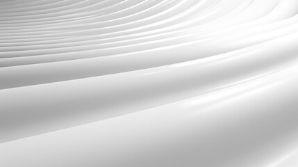 white stripe pattern futuristic background. 3d render