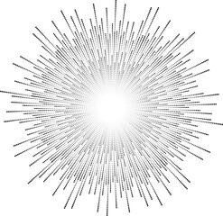Obraz premium Circle sound wave. Audio music equalizer. Spectrum radial pattern and frequency frame.