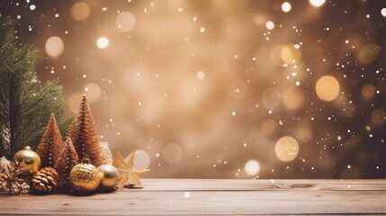 Christmas winter cozy background