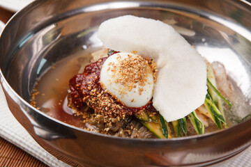 korean style cold noodle 