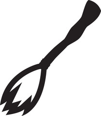 witch broom icon
