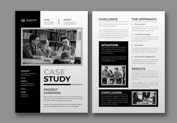 Black & White Case Study Design