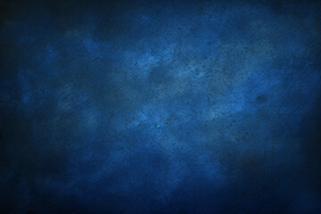 Obraz premium Dark blue background with a grunge texture, abstract background design, Generative AI