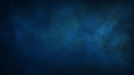 Dark blue background with a grunge texture, abstract background design, Generative AI