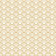 vector abstract chinese traditional oriental gold ornaments and clouds new year background with beautiful gold color seamless asian pattern
