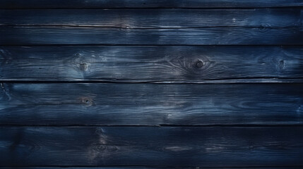 Navy blue wood planks texture
