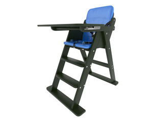 Baby chair isolated on transparent background. 3d rendering - illustration