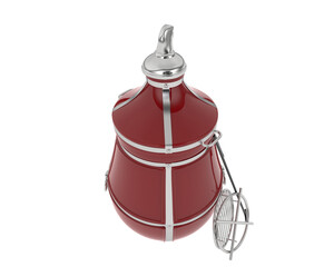 Oven isolated on transparent background. 3d rendering - illustration