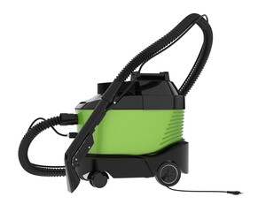 Vacuum cleaner isolated on transparent background. 3d rendering - illustration