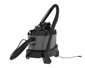 Vacuum cleaner isolated on transparent background. 3d rendering - illustration