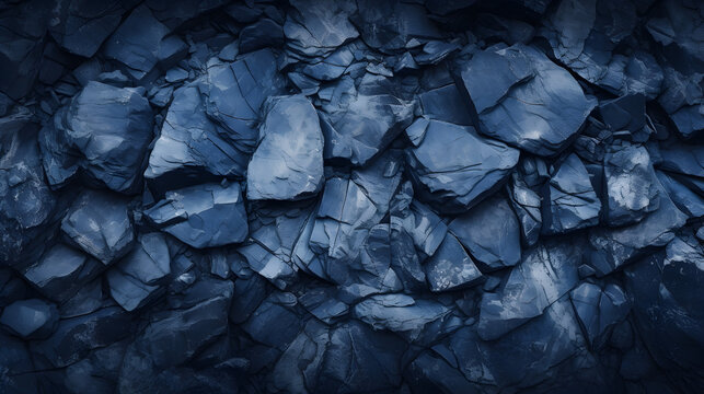Blue Rocks Background Pixels