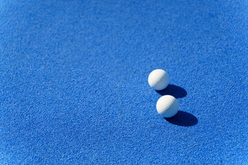 Sports court banner background. Colored artificial turf court in the stadium