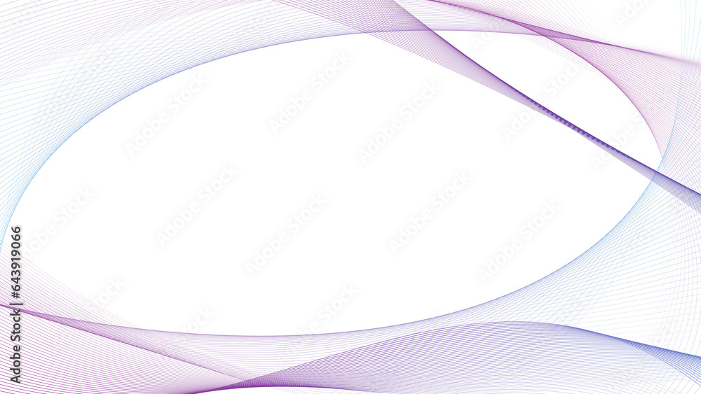 Aufkleber modern abstract glowing wave background. dynamic flowing wave lines design element. futuristic techn