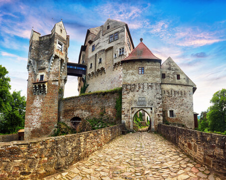 Gothic Castle Pernstejn - Europe, Czech Republic