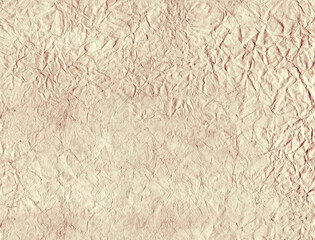 Crumpled paper texture. Horizontal or vertical banner with retro wrinkled paper texture. Old paper background. Recycled natural material
