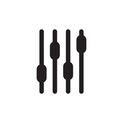 adjustment icon vector