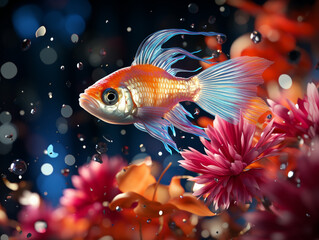 Fish aquarium walpaper