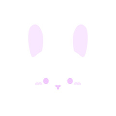 毛刈りされたうさぎ⭐︎PNG