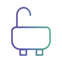 Obraz premium Restroom Shower Water