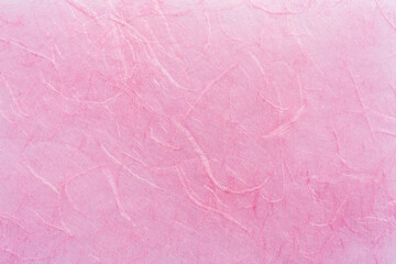 Obraz premium Washi, Decorative Japanese paper texture background, light pink