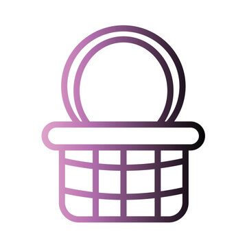 Basket Food Retro