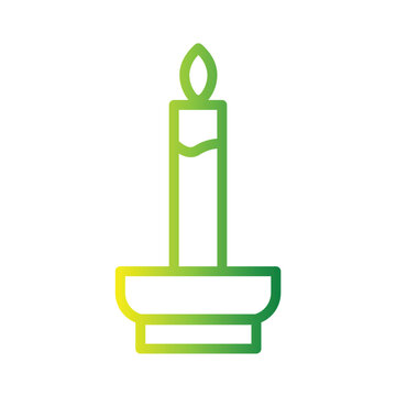 Candle Lamp Plate