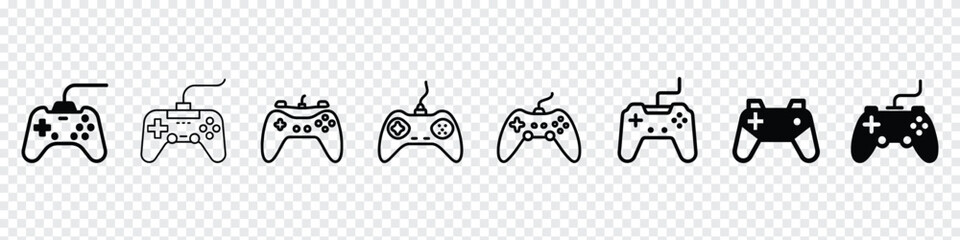 play station icon. sign design, The best Gamepad icon vector, illustration logo template in trendy style. Suitable for many purposes. Game controller icon, Joystick vector icon, game console symbol © marufpro555777