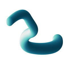 3D Squiggle Element
