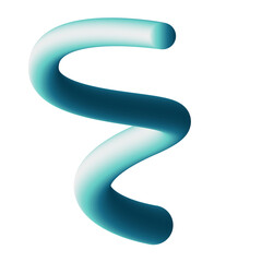 3D Squiggle Element