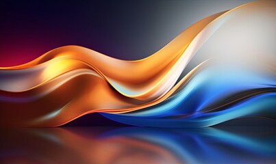Modern Abstract Background, Generative AI